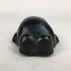 Japanese Ceramic Buddhist Kannon Mask Vtg Wall Hanging Bosatsu BD767