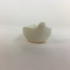 Japanese Ceramic Chopstick Rest Holder Vtg Edamame Beans Shape White CR211
