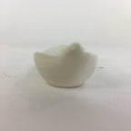 Japanese Ceramic Chopstick Rest Holder Vtg Edamame Beans Shape White CR215