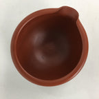 Japanese Ceramic Cooling Vessel Vtg Red Tea Ceremony Yusamashi Yuzamashi PP535