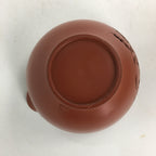 Japanese Ceramic Cooling Vessel Vtg Red Tea Ceremony Yusamashi Yuzamashi PP535