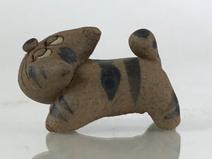 Japanese Ceramic Doll Cat Figurine Vtg Small Ornament Okimono KF585