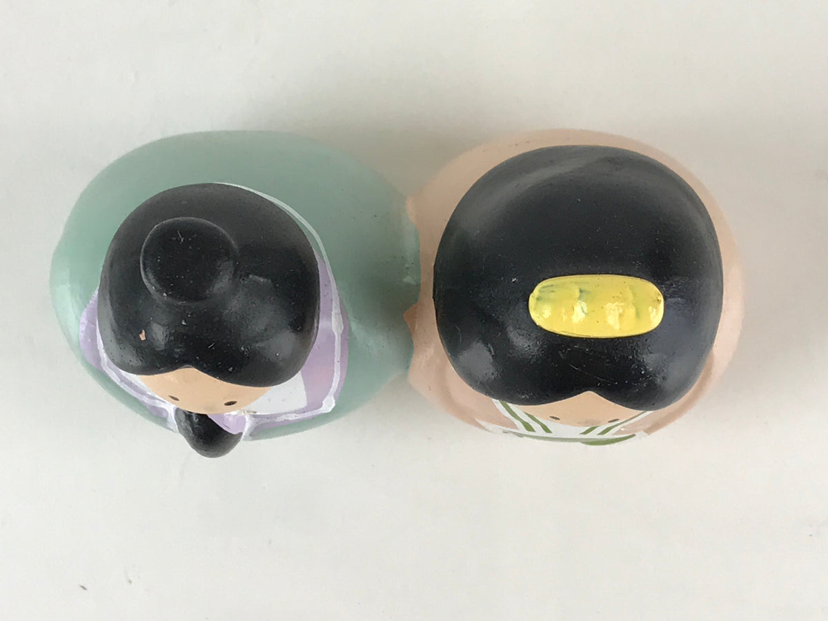 Japanese Ceramic Doll Vtg Figurine Hina Doll Prince Princess Okimono KF582