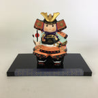 Japanese Ceramic Figure Ningyo Vtg Boy's Day Festival Figurine Okimono ID388