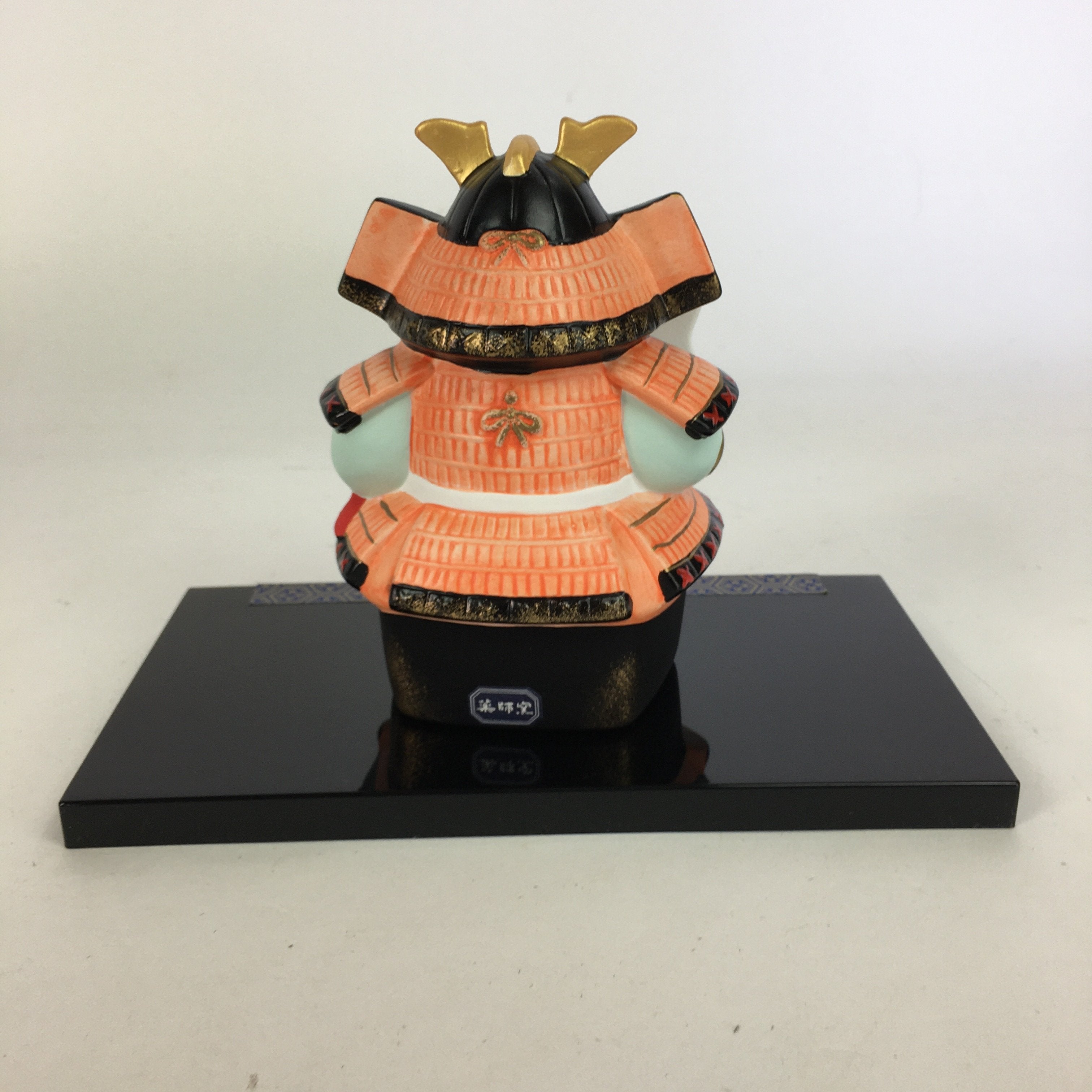 Japanese Ceramic Figure Ningyo Vtg Boy's Day Festival Figurine Okimono ID388