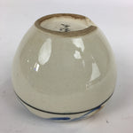 Japanese Ceramic Flower Pot Cover Vtg Pottery House Plant Round Shape PP840
