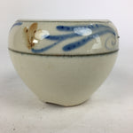 Japanese Ceramic Flower Pot Cover Vtg Pottery House Plant Round Shape PP841