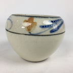Japanese Ceramic Flower Pot Cover Vtg Pottery House Plant Round Shape PP882