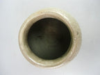 Japanese Ceramic Flower Vase Kabin Ikebana Arrangement Beige Pottery FV567