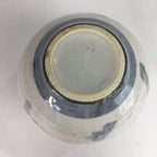 Japanese Ceramic Flower Vase Kabin Mino ware Vtg Pottery White Ikebana FV921