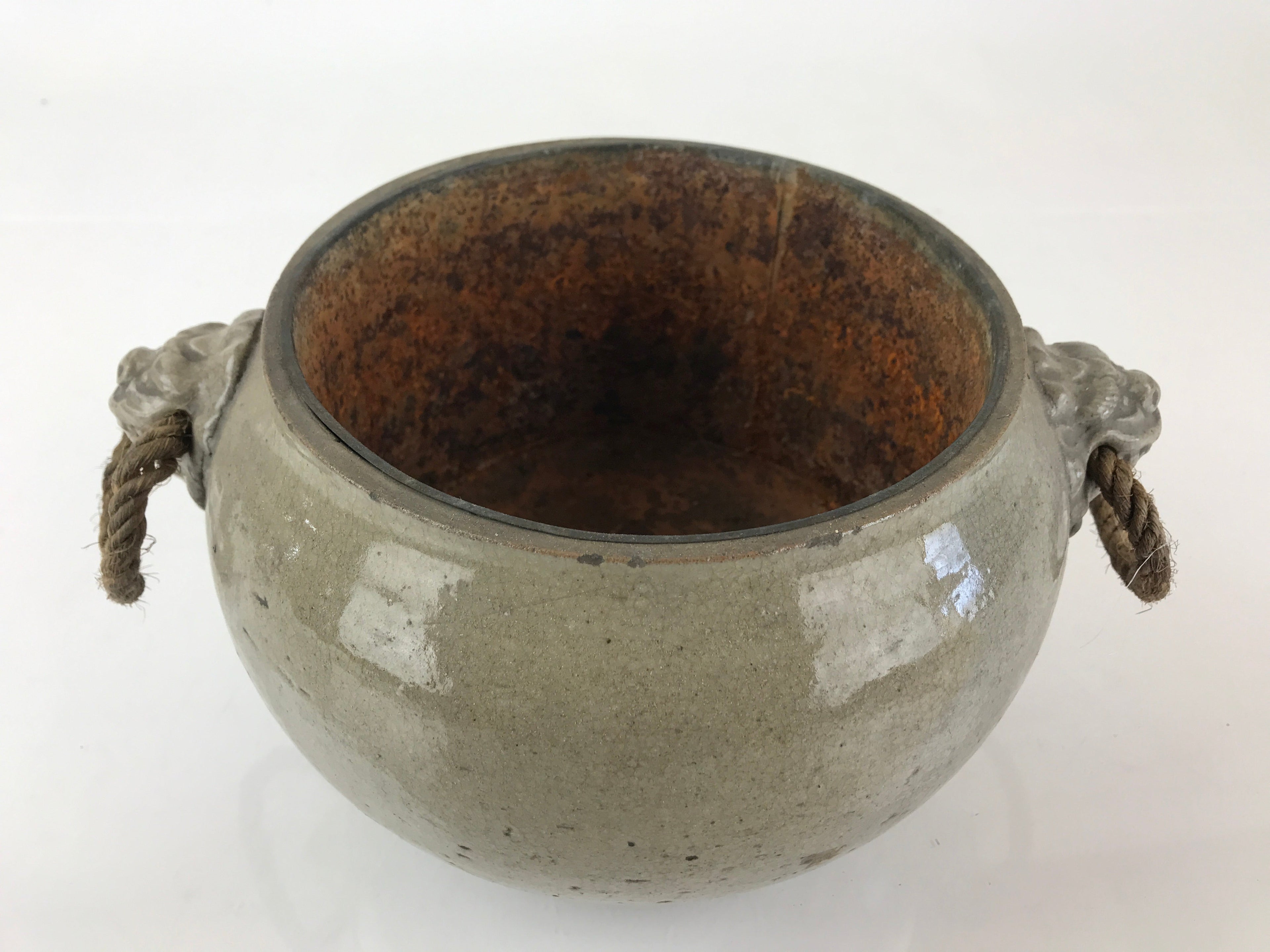 Japanese Ceramic Flower Vase Kabin Vtg Ikebana Flower Arrangement Kado FK33