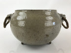Japanese Ceramic Flower Vase Kabin Vtg Ikebana Flower Arrangement Kado FK33