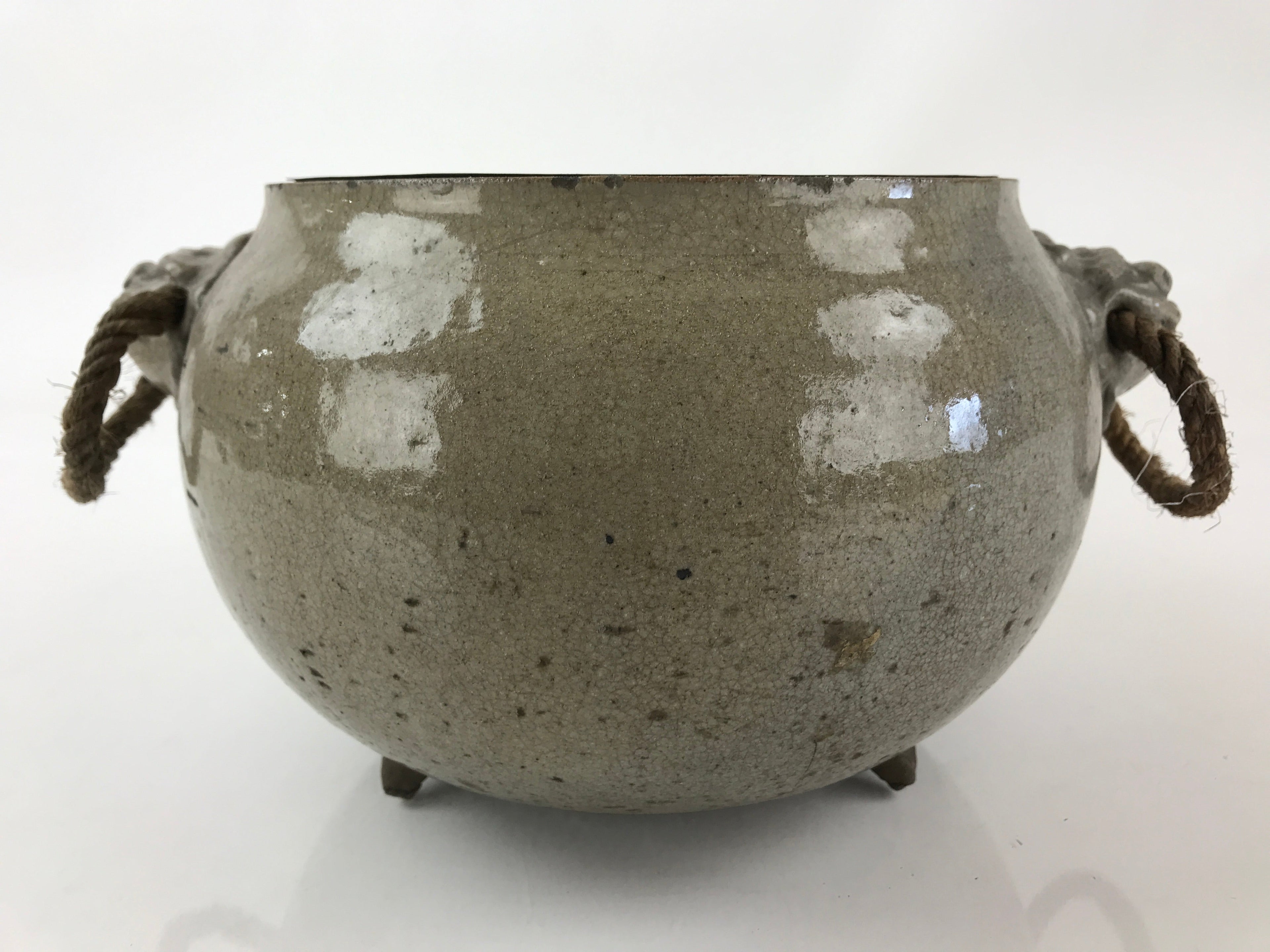 Japanese Ceramic Flower Vase Kabin Vtg Ikebana Flower Arrangement Kado FK33