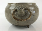 Japanese Ceramic Flower Vase Kabin Vtg Ikebana Flower Arrangement Kado FK33
