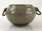 Japanese Ceramic Flower Vase Kabin Vtg Ikebana Flower Arrangement Kado FK33