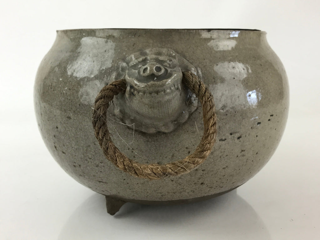 Japanese Ceramic Flower Vase Kabin Vtg Ikebana Flower Arrangement Kado FK33