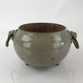 Japanese Ceramic Flower Vase Kabin Vtg Ikebana Flower Arrangement Kado FK33