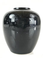 Japanese Ceramic Flower Vase Kutani ware Vtg Kabin Ikebana Arrangement FK13