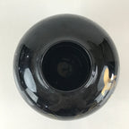Japanese Ceramic Flower Vase Kutani ware Vtg Kabin Ikebana Arrangement FK13