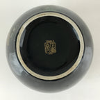 Japanese Ceramic Flower Vase Kutani ware Vtg Kabin Ikebana Arrangement FK13