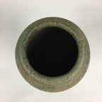 Japanese Ceramic Flower Vase Vtg Kabin Ikebana Arrangement Cylinder FV969
