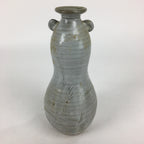 Japanese Ceramic Flower Vase Vtg Kabin Ikebana Arrangement White FV968