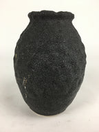 Japanese Ceramic Flower Vase Vtg Plum blossom Kabin Ikebana Arrangement FV954