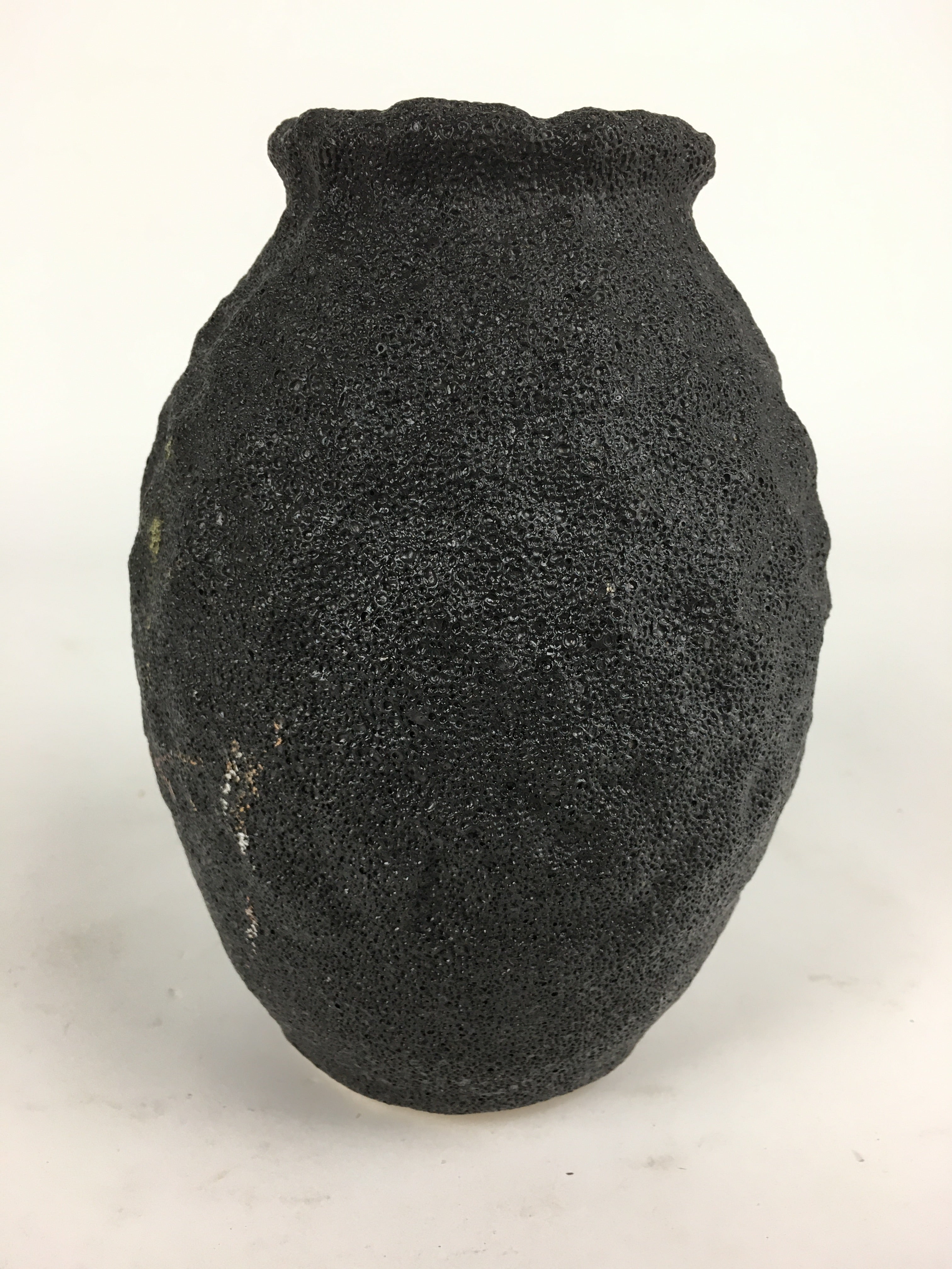 Japanese Ceramic Flower Vase Vtg Plum blossom Kabin Ikebana Arrangement FV954