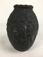 Japanese Ceramic Flower Vase Vtg Plum blossom Kabin Ikebana Arrangement FV954