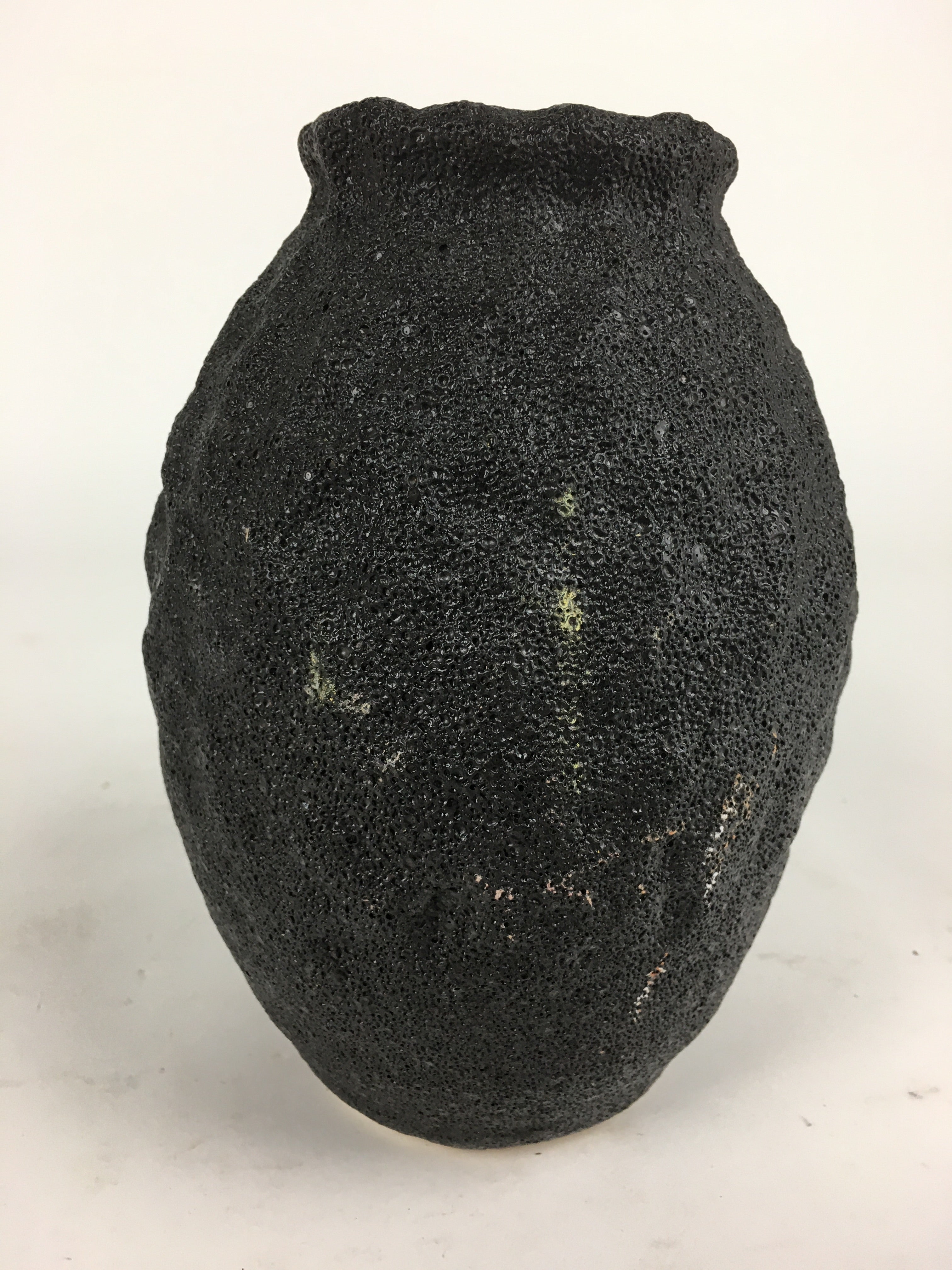 Japanese Ceramic Flower Vase Vtg Plum blossom Kabin Ikebana Arrangement FV954