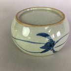 Japanese Ceramic Flower Vase Vtg Pottery Ikebana Flower Arrangement PP480
