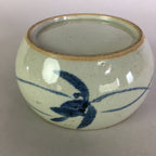 Japanese Ceramic Flower Vase Vtg Pottery Ikebana Flower Arrangement PP480