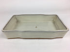Japanese Ceramic Flower Vase Vtg Pottery Suiban Ikebana Arrangement PP754