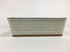 Japanese Ceramic Flower Vase Vtg Pottery Suiban Ikebana Arrangement PP754