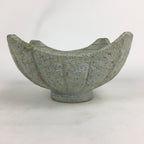 Japanese Ceramic Flower Vase Vtg Pottery Suiban Ikebana Arrangement PP757