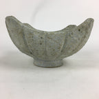 Japanese Ceramic Flower Vase Vtg Pottery Suiban Ikebana Arrangement PP757