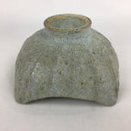 Japanese Ceramic Flower Vase Vtg Pottery Suiban Ikebana Arrangement PP757