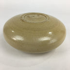 Japanese Ceramic Flower Vase Vtg Pottery Suiban Ikebana Arrangement PP859
