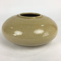 Japanese Ceramic Flower Vase Vtg Pottery Suiban Ikebana Arrangement PP859
