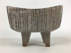 Japanese Ceramic Flower Vase Vtg Pottery Suiban Ikebana Arrangement PP966