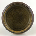 Japanese Ceramic Flower Vase Vtg Pottery Suiban Ikebana Arrangement PY124