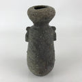 Japanese Ceramic Flower Vase Vtg Rough Surface Kabin Ikebana Arrangement FK23
