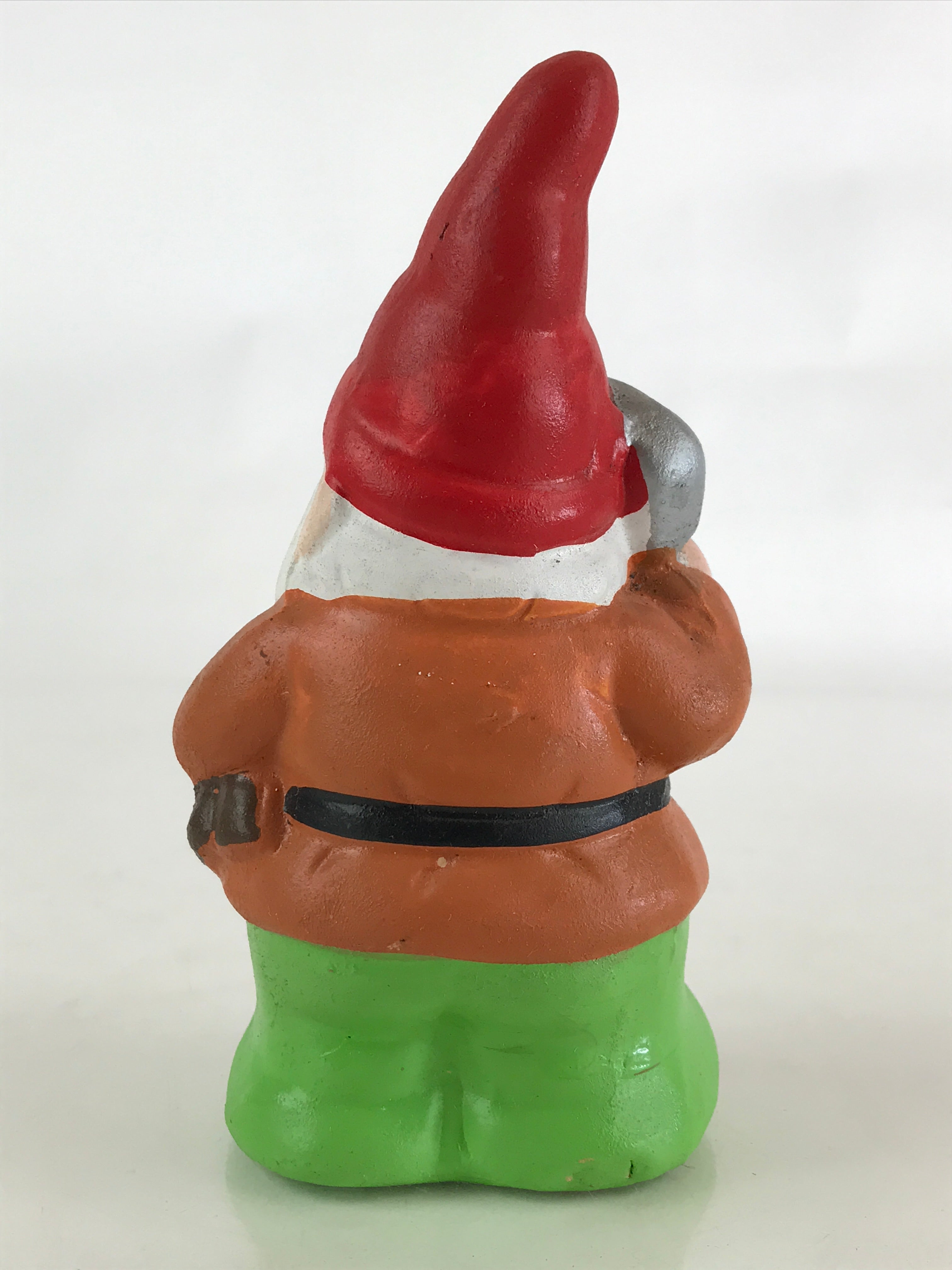 Japanese Ceramic Garden Gnome Figurine Small Dwarf Statue Vtg Decoration JK471