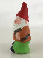 Japanese Ceramic Garden Gnome Figurine Small Dwarf Statue Vtg Decoration JK471
