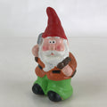 Japanese Ceramic Garden Gnome Figurine Small Dwarf Statue Vtg Decoration JK471