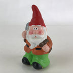 Japanese Ceramic Garden Gnome Figurine Small Dwarf Statue Vtg Decoration JK471