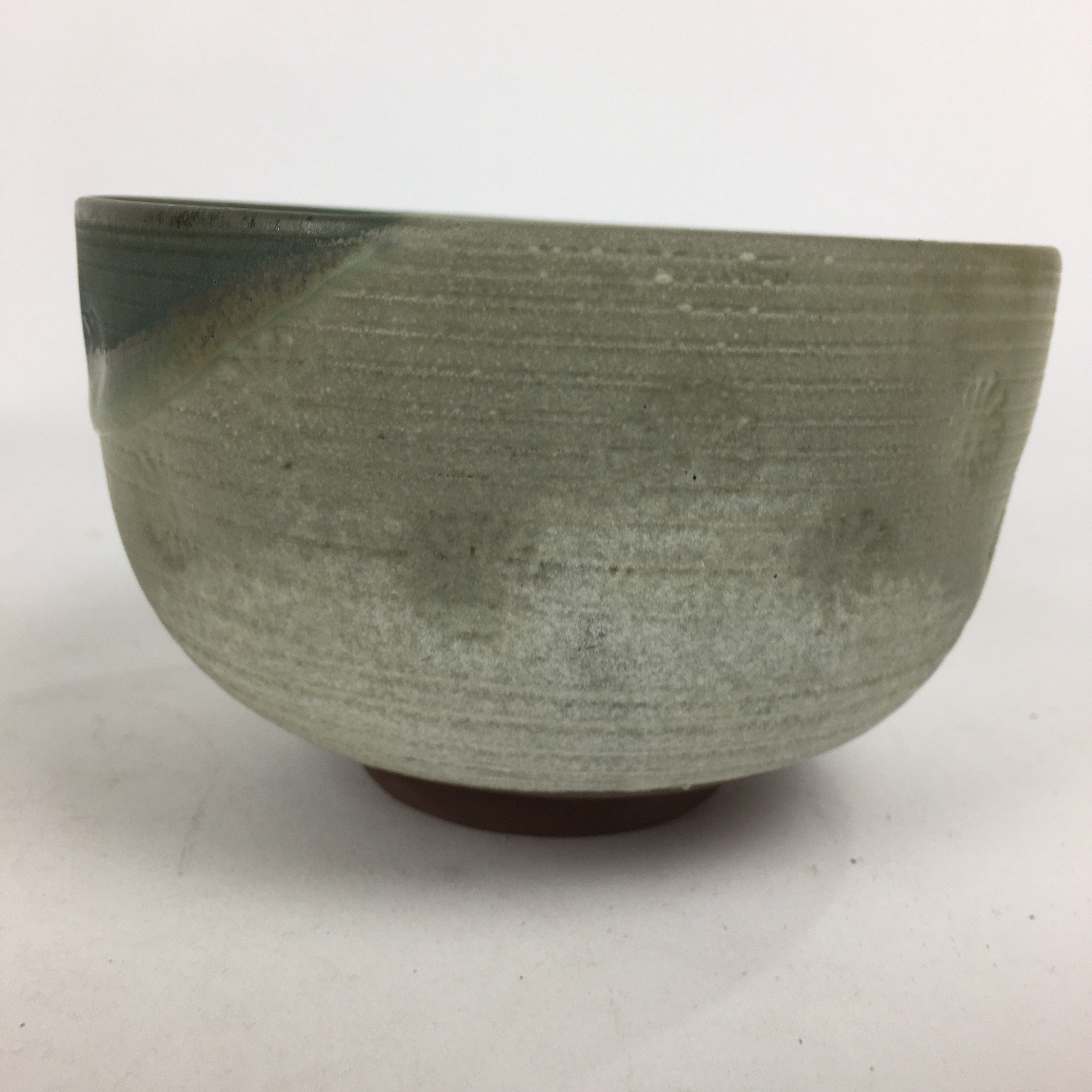 Japanese Ceramic Green Tea Bowl Matcha Chawan Green Flower Tea Ceremony PX570