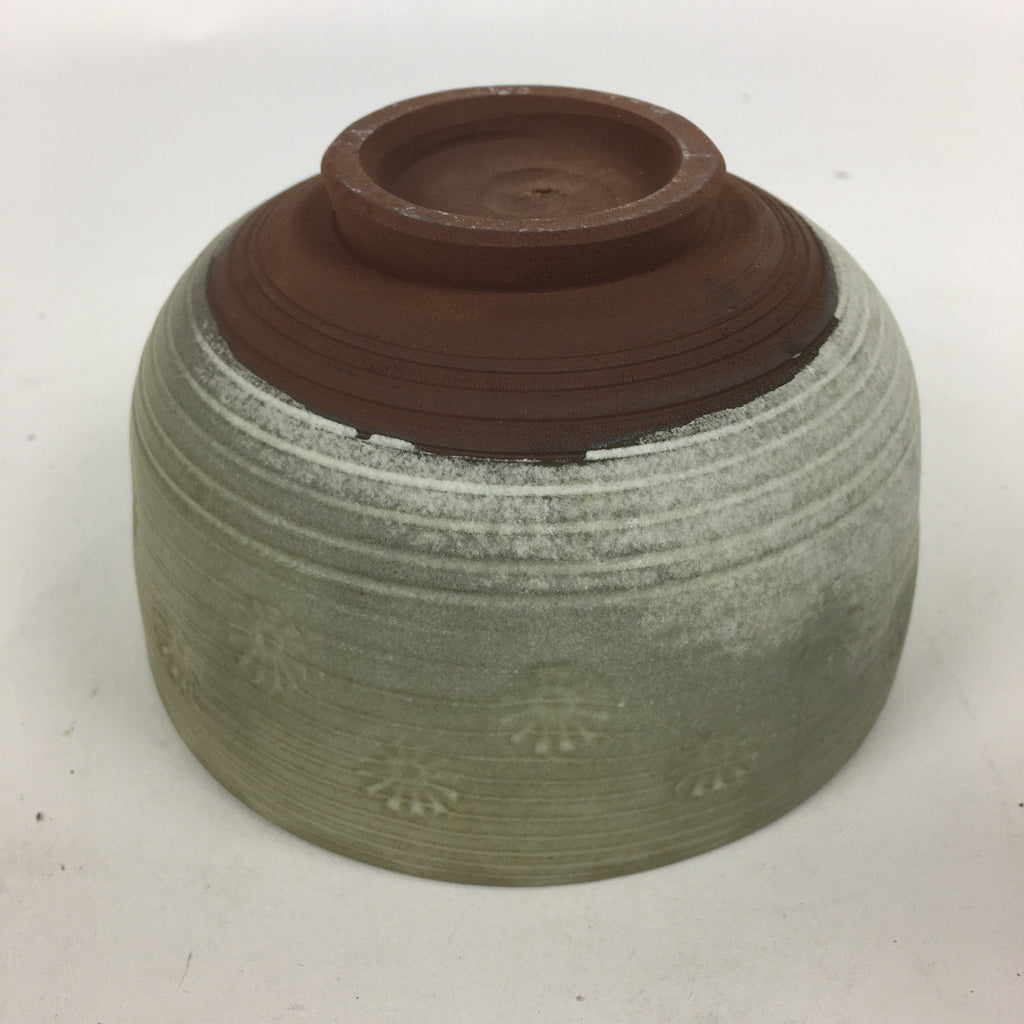 Japanese Ceramic Green Tea Bowl Matcha Chawan Green Flower Tea Ceremony PX570