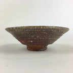 Japanese Ceramic Green Tea Bowl Vtg Chawan Boxed Pottery Hiragata PX621