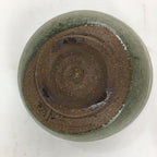 Japanese Ceramic Green Tea Bowl Vtg Chawan Boxed Pottery Tea Ceremony PX576
